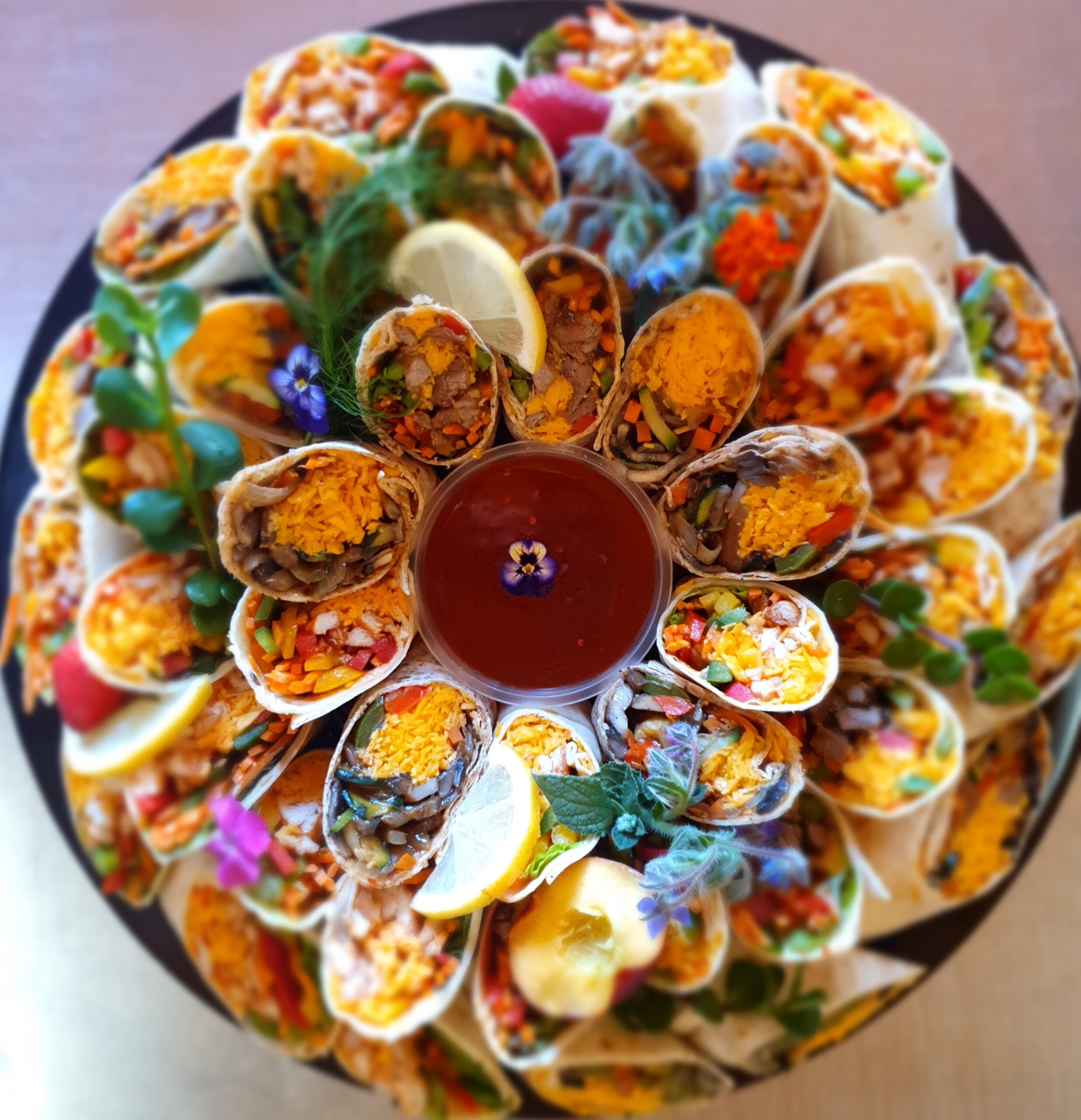 PLAT-35 Just Wrap Platter